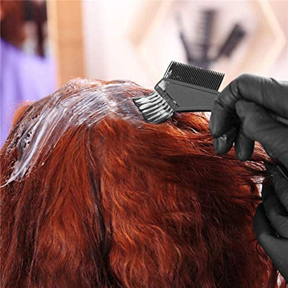Haarfärbe-Färbeset Haartönungsschale Färbepinsel Kamm Ohrenschützer Handschuhe für DIY Salon Haarfärbung