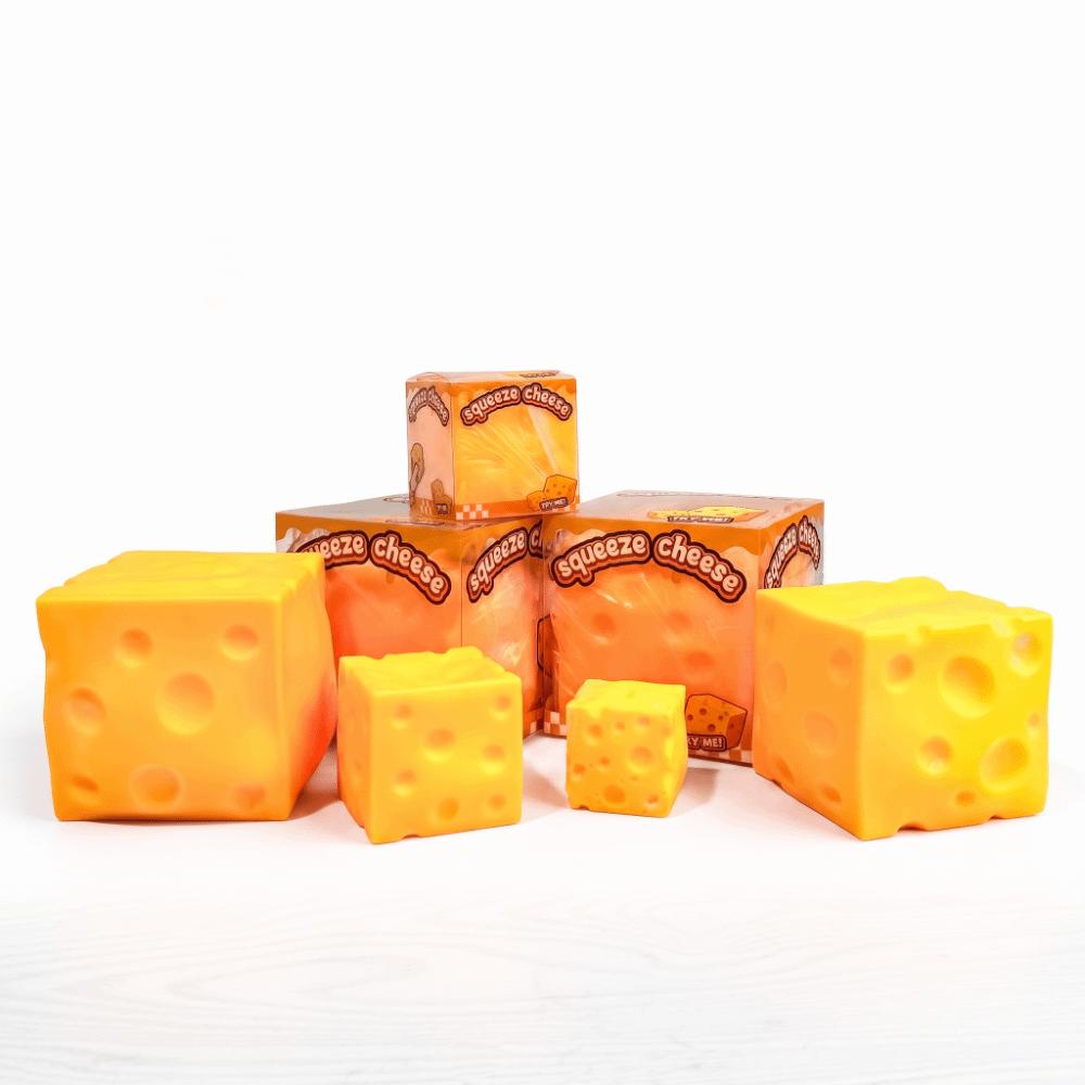 Extra Large Size Cheese Squeeze Toy Fast Rebound Cheese  Fidget Toy  Holiday Gift
