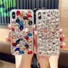 Rhinestone Phone Case For Iphone Apple 17Promax Love 15 Colorful 16Pro Personalized Luxury Xr