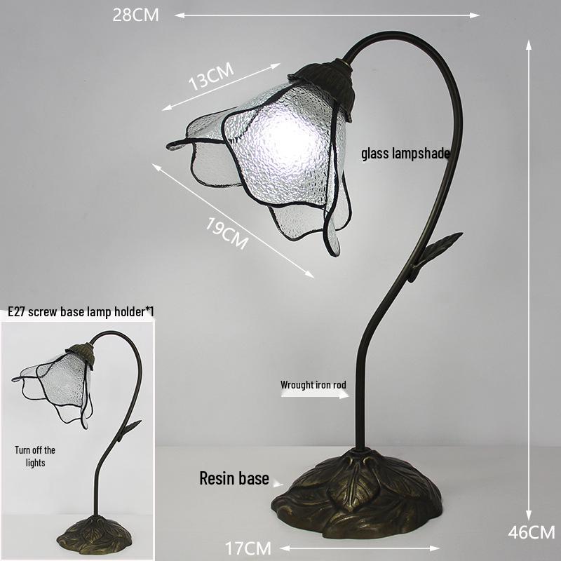 

Роскошная европейская ретро настольная и прикроватная лампа
