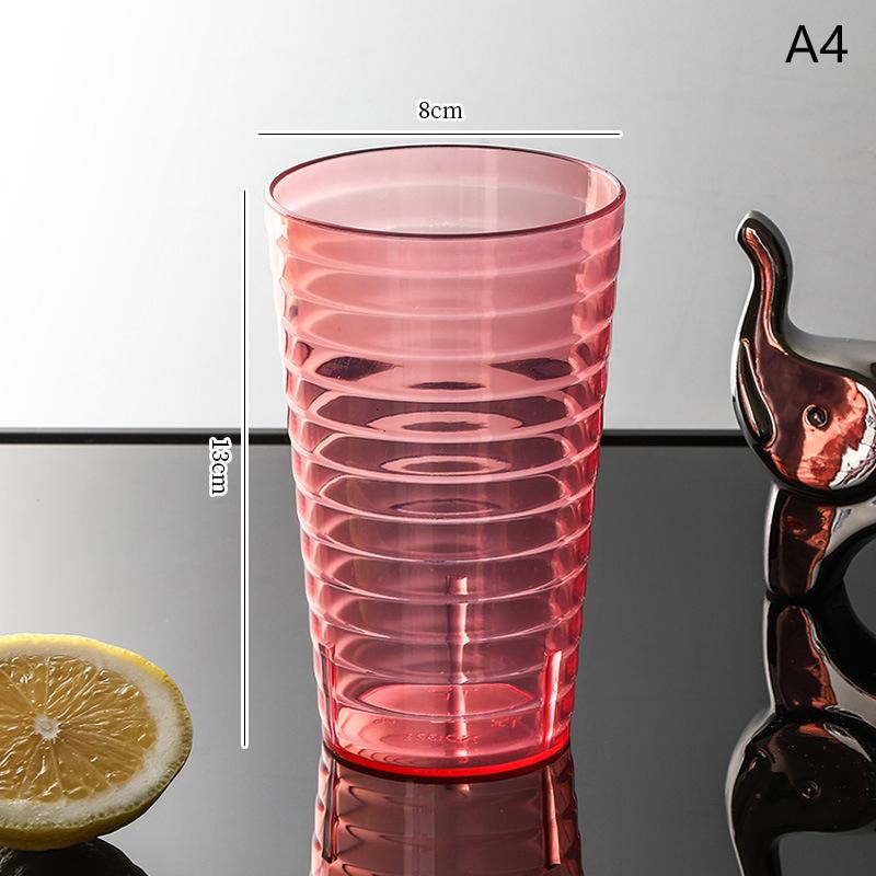 

Прозрачный высококачественный стакан для воды, пластиковый стакан для пива Ps, прозрачный стакан для вина из-за рубежа, стакан для домашнего ополаскивателя для полости рта