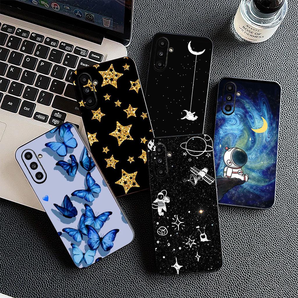 Cover for Xiaomi Redmi Note 13 14 ProPlus A3 Pro Plus 13C Pro+ Note13 Note14 Phone Case Universe Stars Butterfly Sky Astronaut