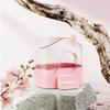 Clearly View 360Degree Hamster Sand Bath House SplashProof Base For Exploration Sleep Hideouts Easy Cleaning Maintenance
