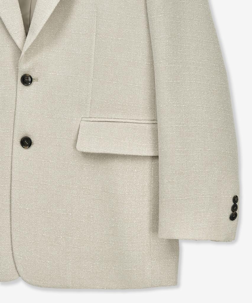 Tngt Oversize Tweed Single Jacket (Cream) Tnja6E105I2