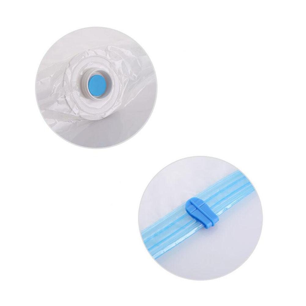 Space Saver Hanging Clothing Compression Bag Transparent Large Size Thickening Vacuum Bag Giving Large Vacuum Pump and Sealing Scratch