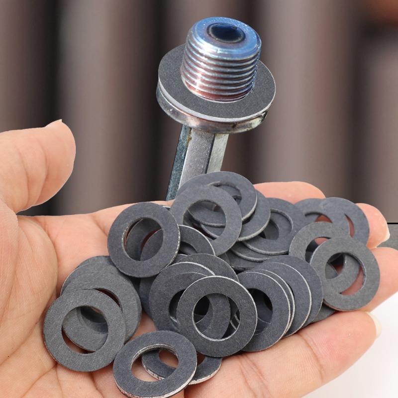 Śruba Uszczelka Korek Spustu Oleju Podkładki Otwór dla Toyota OE90430-12031 12mm Aluminiowe Akcesoria Uszczelka Uszczelniająca Części Silnika