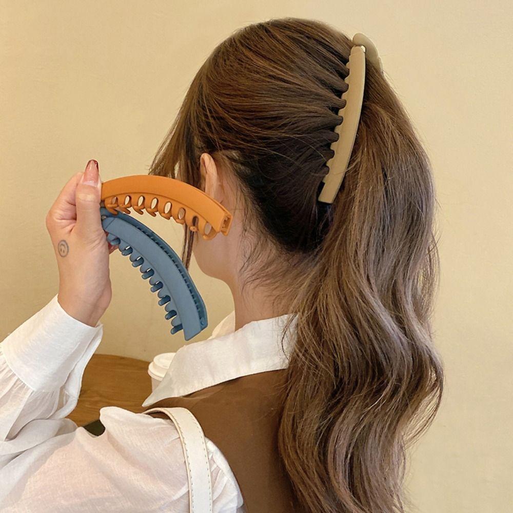 

Нескользящие заколки для волос, матовый держатель для хвоста, новая заколка для женщин