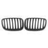 Compatible Silver Grille for 07-14 BMW X5/X6 E70 E71 Starry Sky Edition.