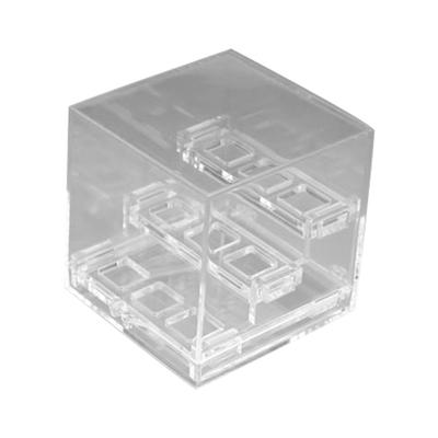 Acrylic Crystal Display Case Display Rack Display Holder Stones, Rocks & Gemstones Collection Organizers Three-layer