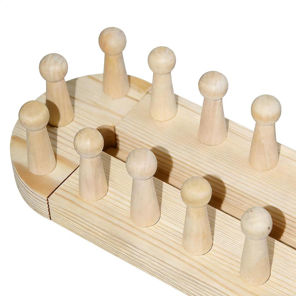 Blanket Loom Adjustable Wood Complete Portable No Needles Craft DIY Set Hand Knitting Loom Yarn Chunky Blanket Loom Frame