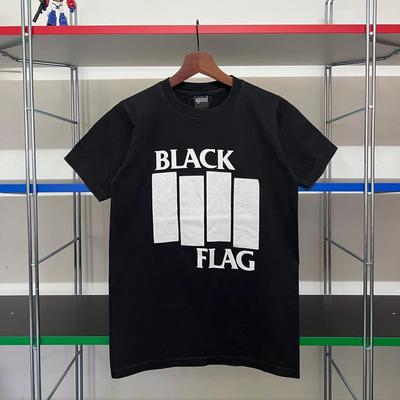 Vintage Black Flag Band T-Shirt Punk Rock Tee, Vintage 80er Ästhetik Hardcore