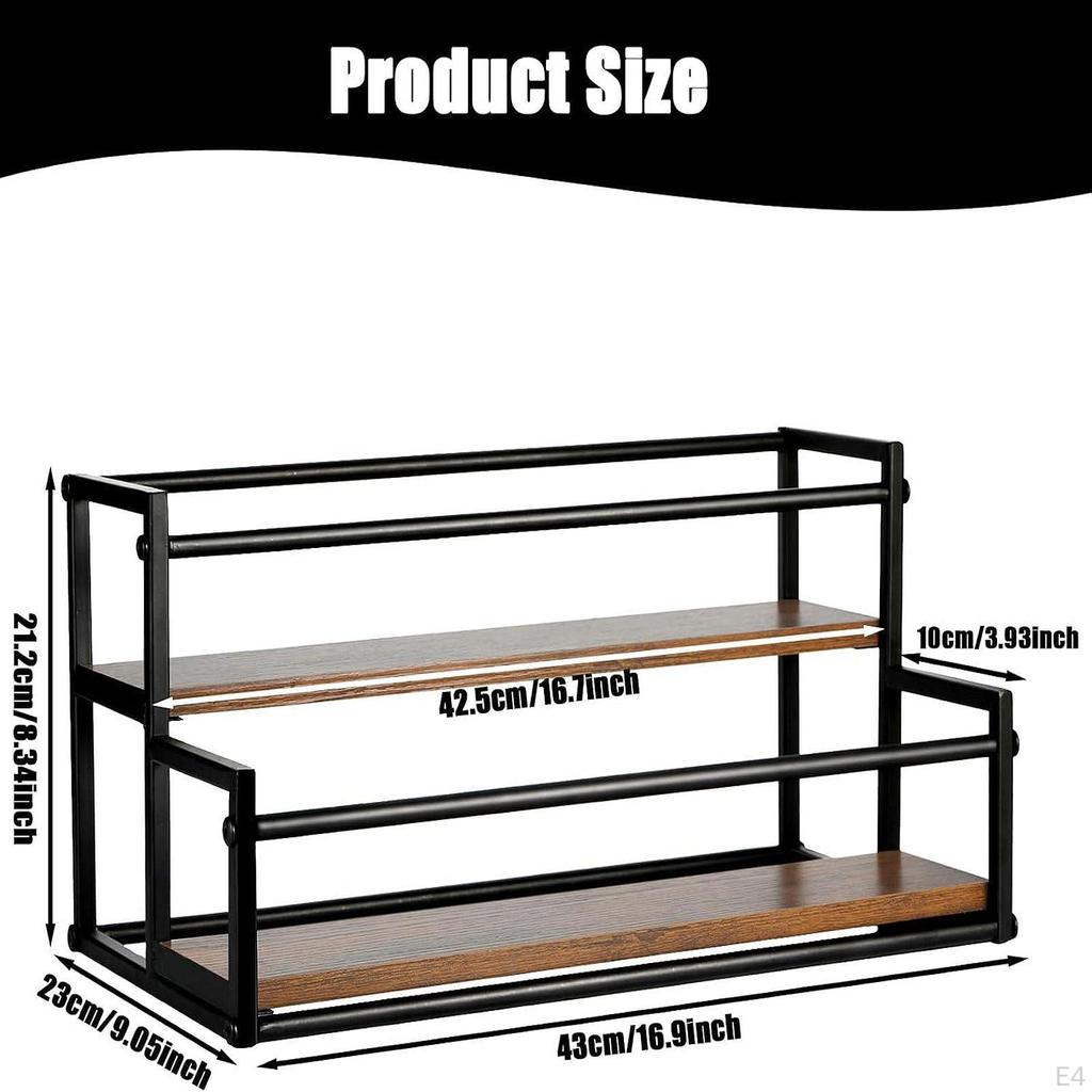 Stojan na vystavení kávového sirupu, Stojan na víno, Organizér na koření, pro kuchyňskou linku