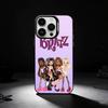 Cool Girl B-Bratz Phone Case For iPhone 17,16,15,14,13,12,11 Plus,Pro Max,XS,Colored silver phone case