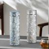 Quyoujia Pure Titanium Insulated Tea Infuser Bottle, 460ml