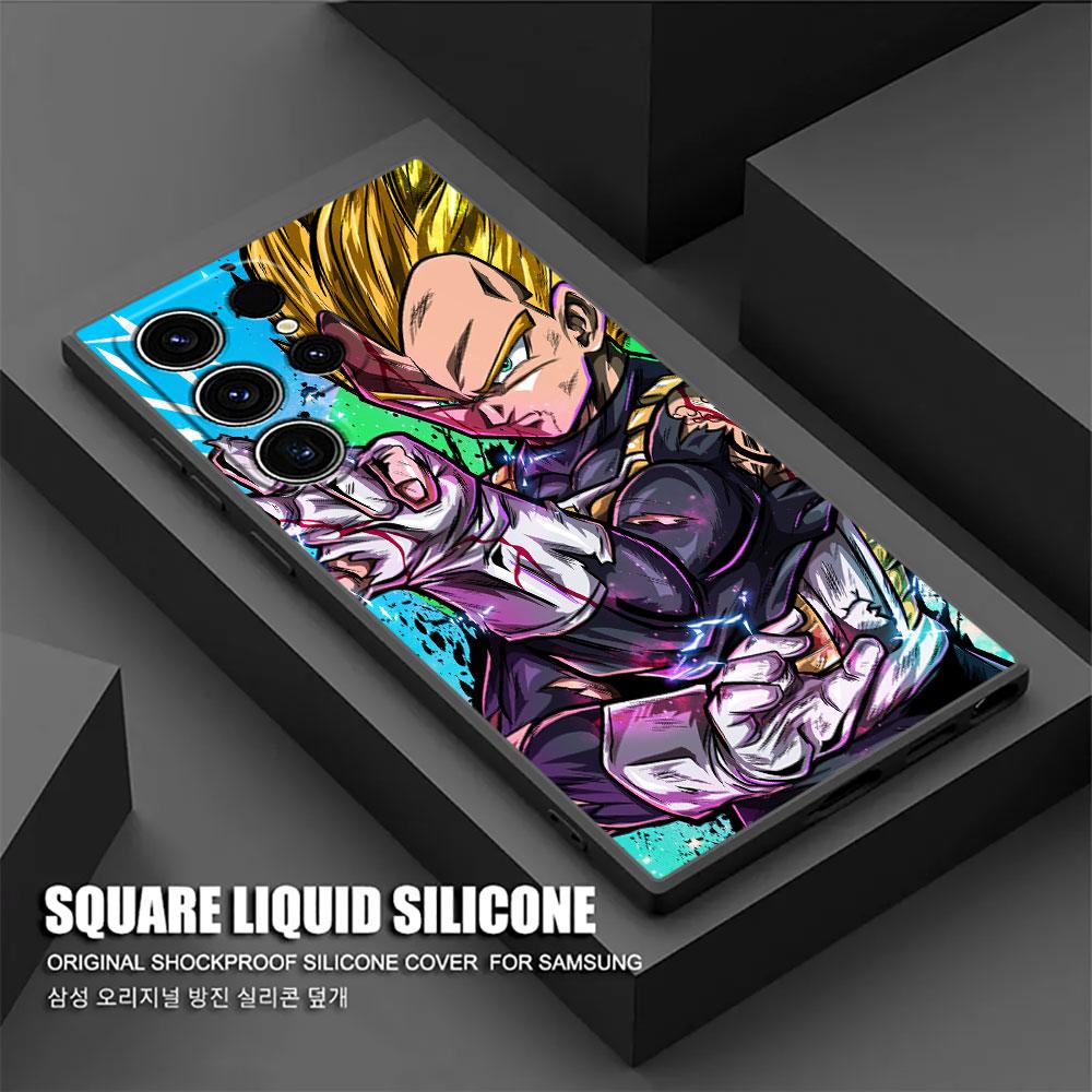 Cool DragonBalls Z Art Anime Phone Case For Samsung Galaxy S25 S24 S23 S20 S21 FE S26 S22 Ultra 5G S26 Plus S25FE Silicone Cover