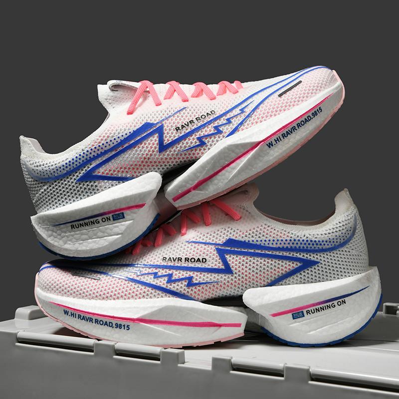 

2025 summer new fashionable versatile high elastic lightweight shock-absorbing breathable fly-woven sports shoes casual shoes 35
