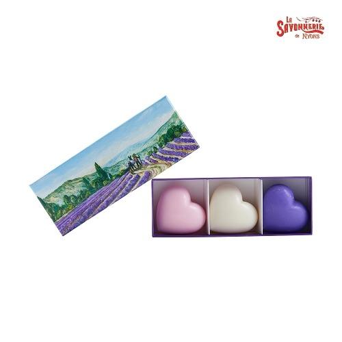 French Soap Mini Heart 50g x 3 Pack_32676175_638171