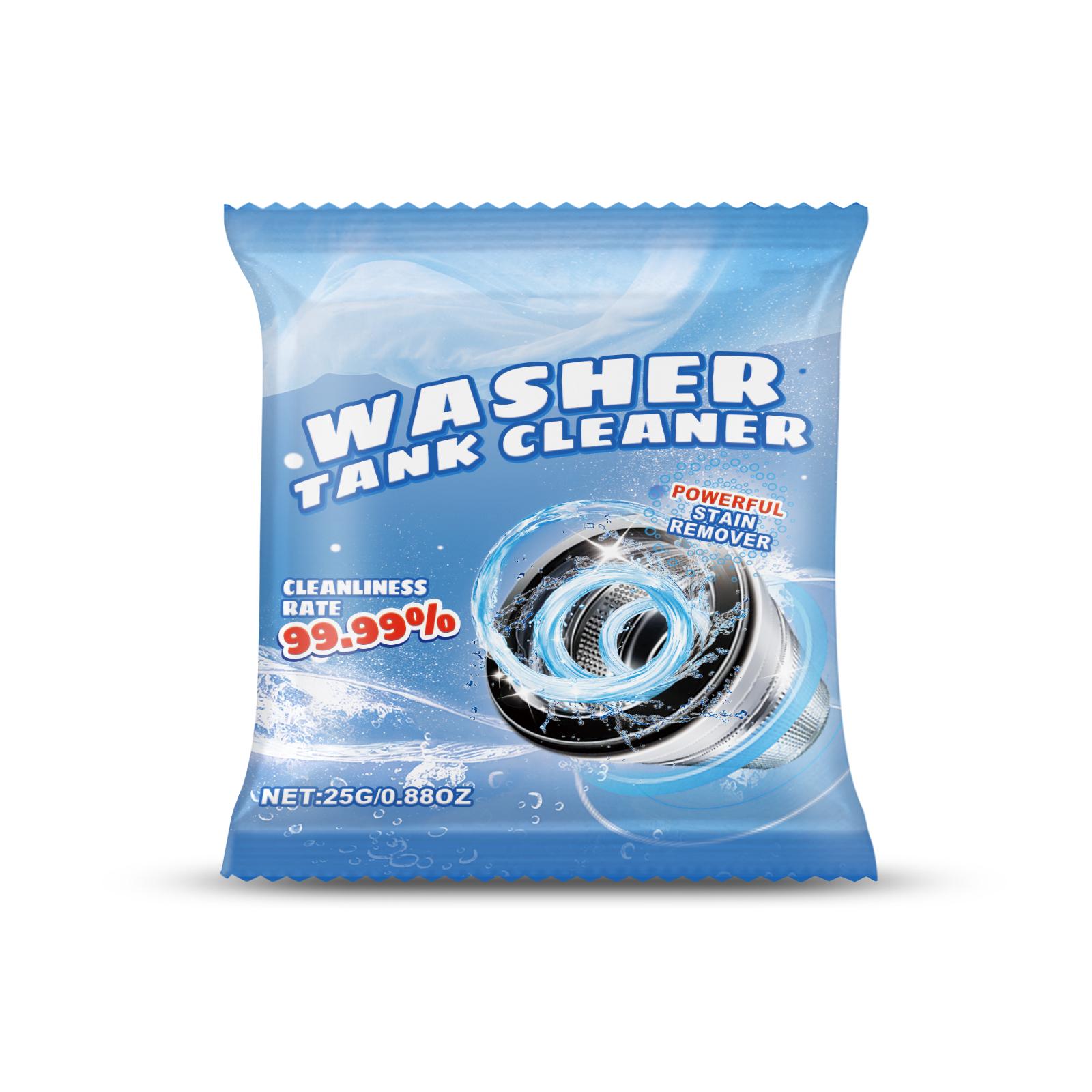 

Jakehoe Powerful Washing Machine Cleaning Powder Multi-effect cleaning powder for washing machine tubs to remove dirt and odors 25g