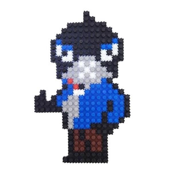 

Набор для создания персонажей Block Deform Block, 6 мини-ворон, популярные корейские игрушки