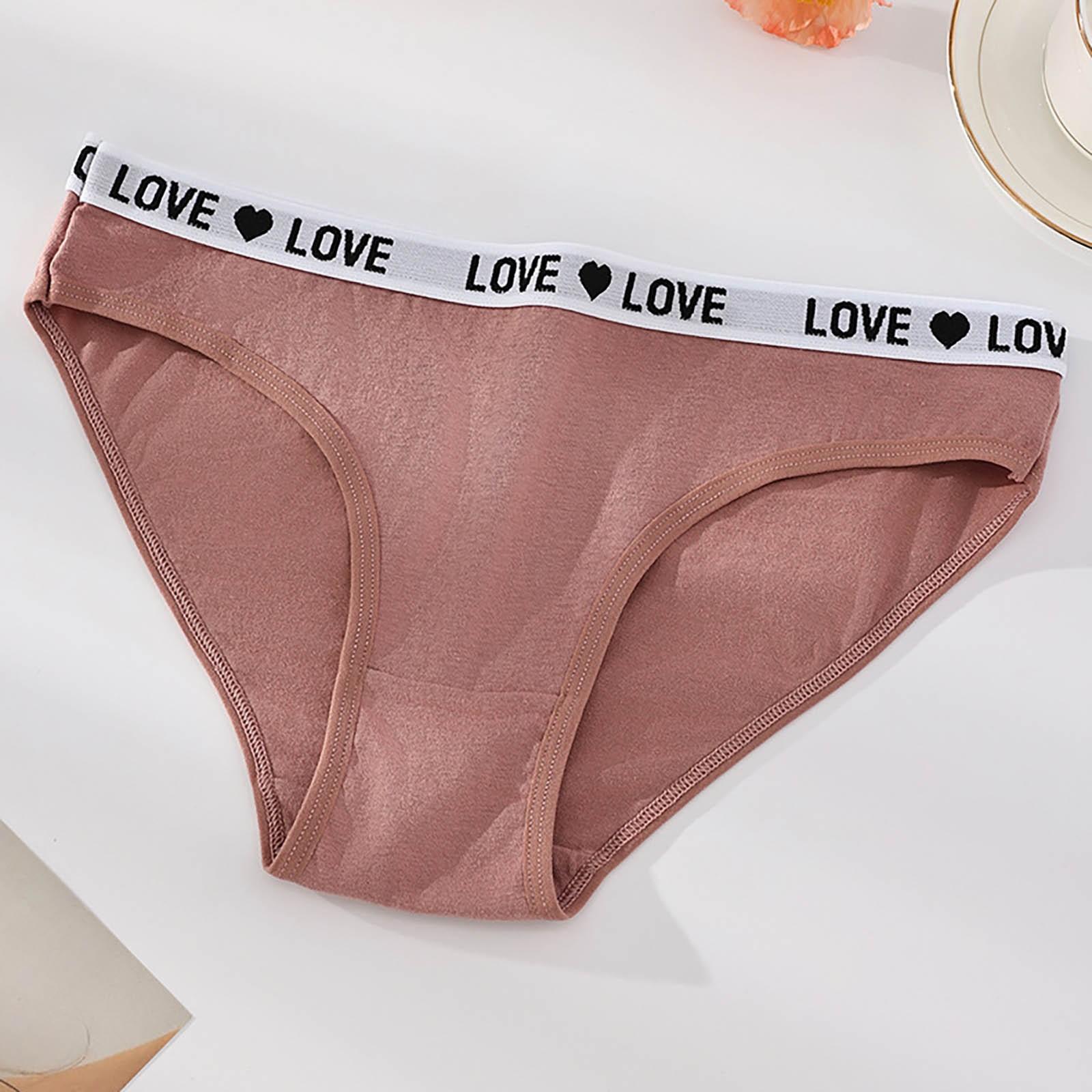 

Женское мягкое и удобное нижнее белье больших размеров со средней и низкой талией, модное движение L розовый