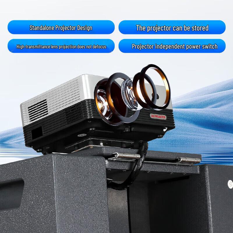 SAST ST-2118 Portable Outdoor Karaoke Speaker with Large Display CN plug (adapter included) (CN version)