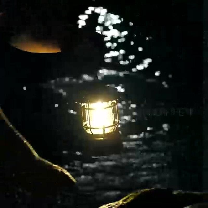 XunJing Retro Rechargeable Camping Lantern