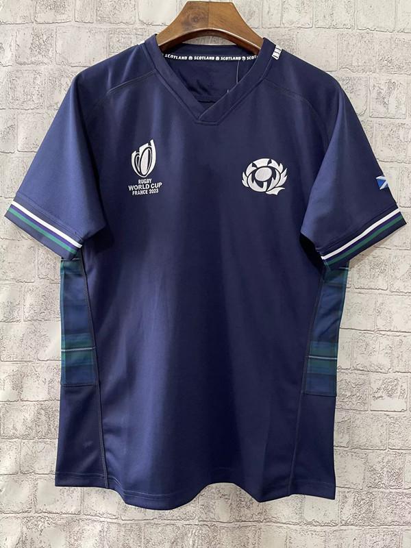 

Men s Scotland Rugby Jersey 2023 World Cup Home & Away Short Sleeve M