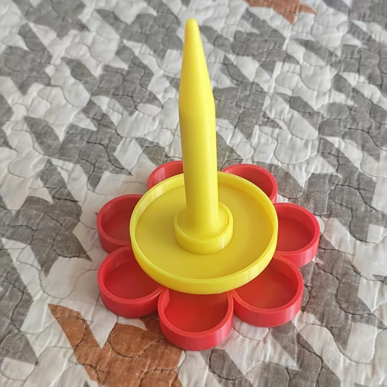 

Upgraded Multi-Functional Yarn Winder with Storage for Yarn And Thicker Compartments for Small Items 1PCS