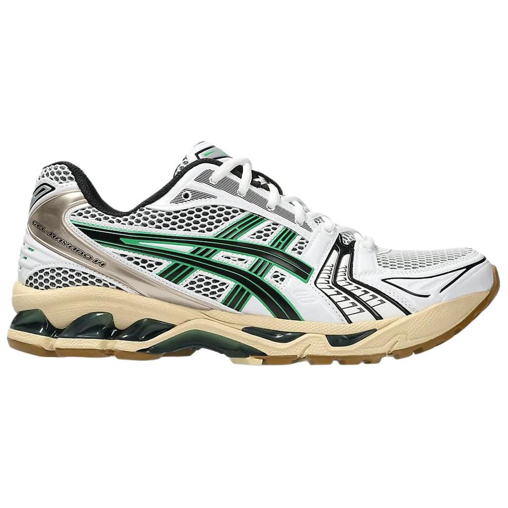 ASICS Gel Kayano 14 Casual Running Shoes Unisex White Green 1203A740-103