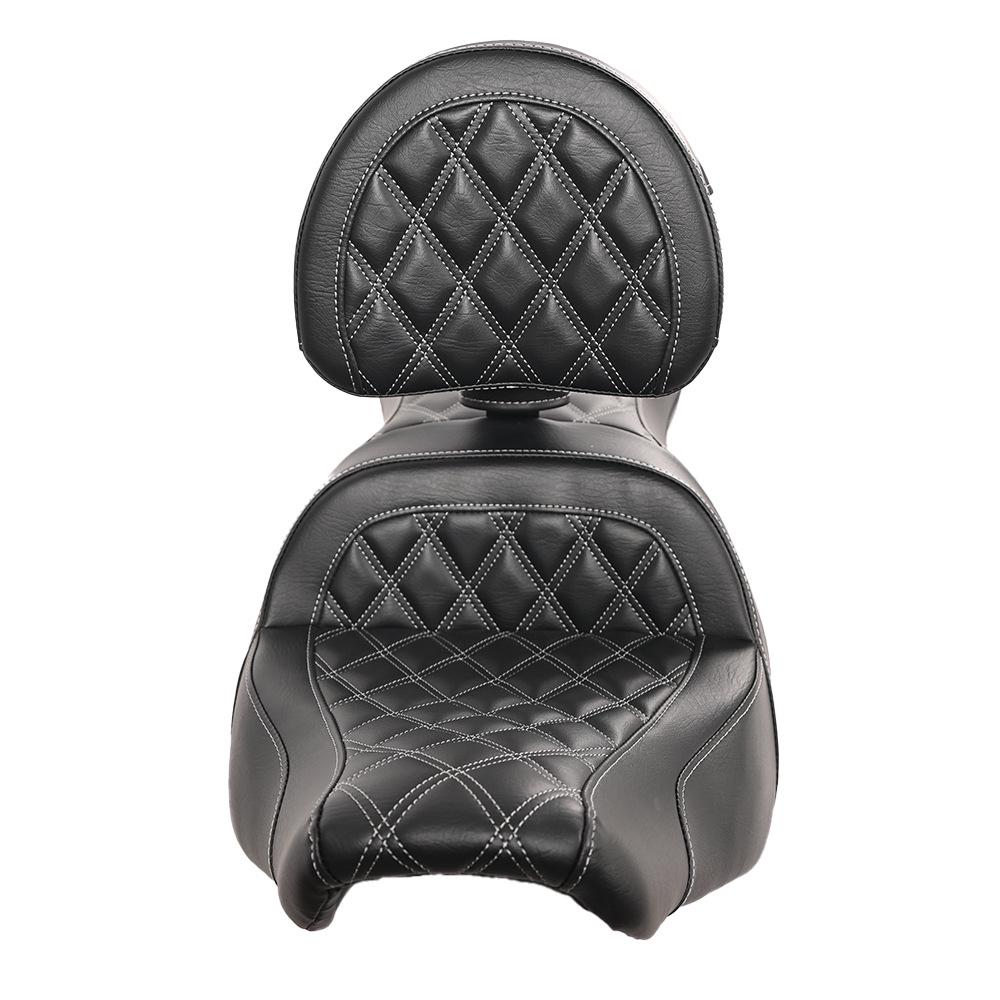 Softail Streetfighter Seat Cushion with Backrest for Harley-Davidson 18-25