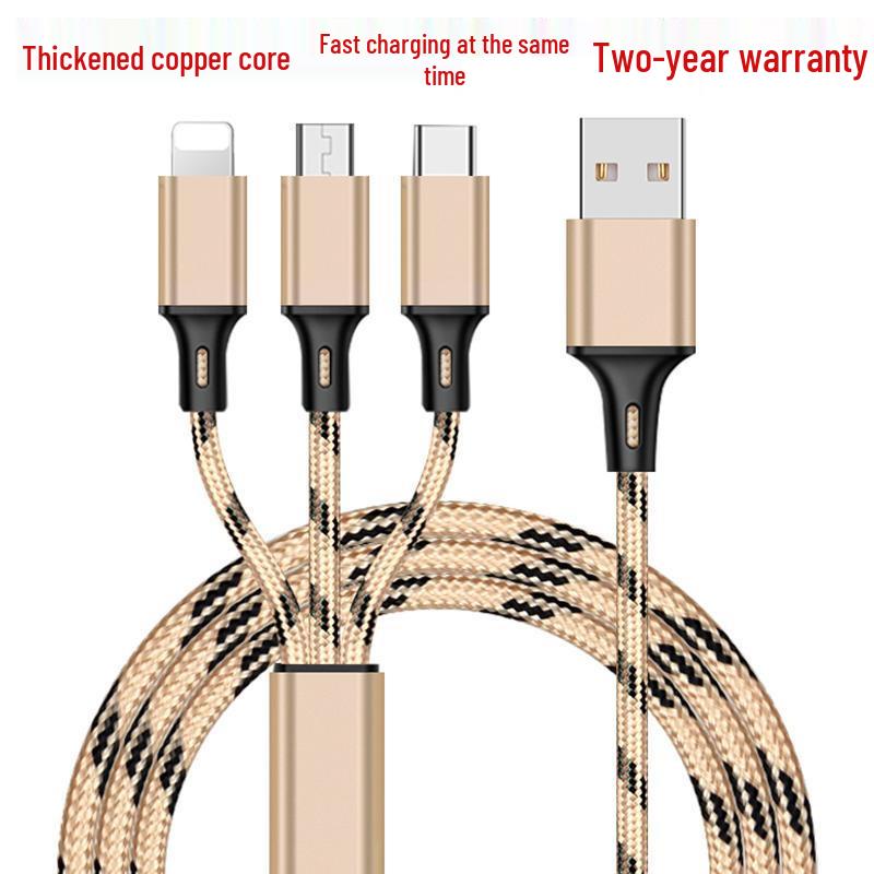 Universal Multi-Head Mobile Charging Cable: One-to-Ten Multifunctional Data Cable
