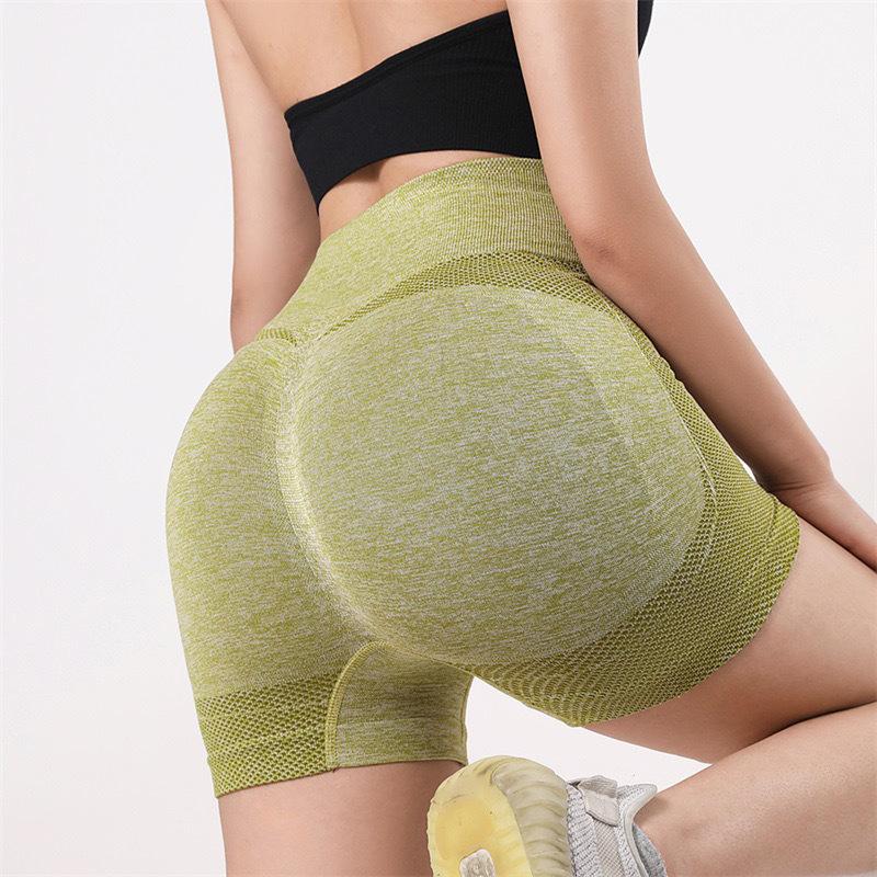 Leggings de Yoga Sexys Ajustados de Verano para Mujer Cintura Alta Cadera Cadera Fitness Running Yoga