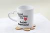 St. Bernard, Saint Bernard, Alpine Mastiff - cup with a dog, adorable cup with a heart-shaped handle, universal gift from the Art-Dog brand