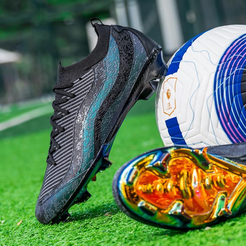 Original Men Football Boots Studded Society Comfortable Sneaker Unisex Soccer Shoes Quality TF/FG Professional Football Shoes