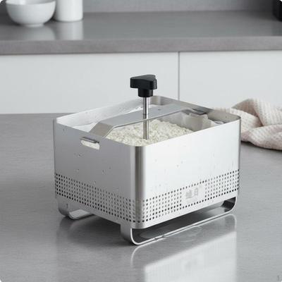 Tofu Press Easy To Clean Stainless Steel Rust Resistant Adjustable Paneer Maker for
