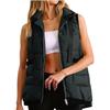 Women's Casual Fashionable And Comfortable Jacket With Zipper And Hooded Casual Vest Coat