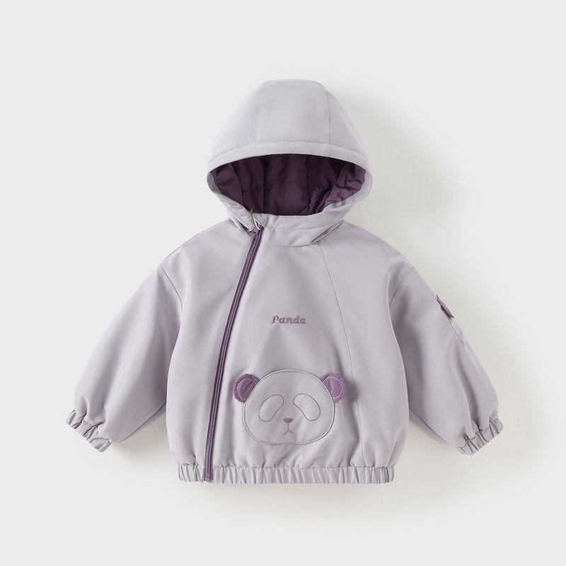 David Bella Boys' Three-Proof Jacket Children's Fleece Top 2026 Spring New Style Girls' Outdoor Windproof Class a