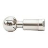 PTFE Lined Ball 304 Stainless Ball PTFE Lining Sealing 360-degree Rotation Female Thread Connection Hygienic Cleaning