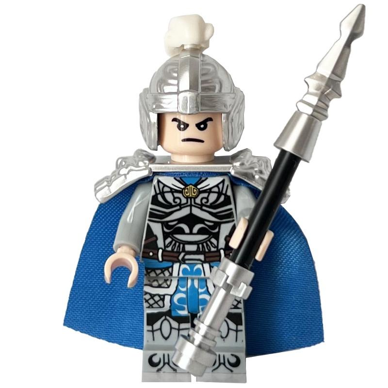 Ancient military doll toys Three Kingdoms soldier boy creative assembling building blocks toys gifts figures humanoid dolls.