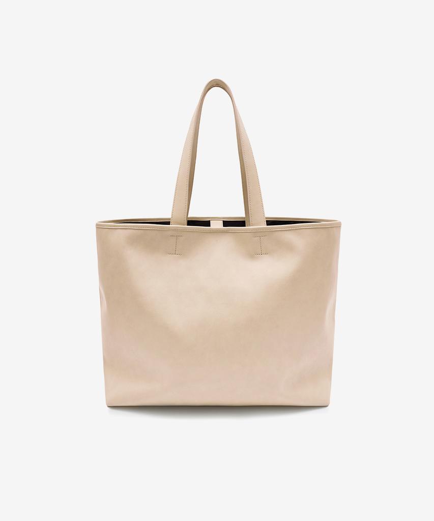 Insilence Women Big Tote Bag Beige