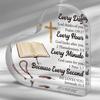 Inspirational Heart-Shaped Decorative Plaque - Artistic Multi-Functional Tabletop Sign with Bible Verses, Perfect Gift for Pastors, Women, Daughters