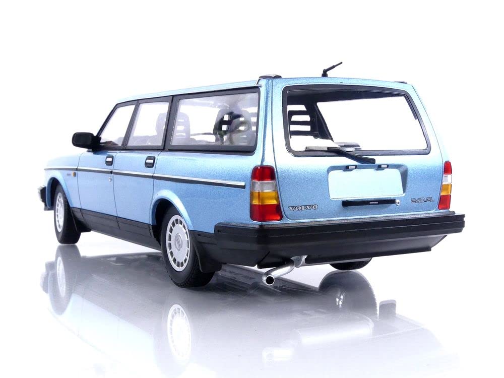 Minichamps Scale Volvo 240GL SW Station Blue 155171414 1/18 Wagon, 1986, Metallic,