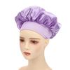"Extra-Large Silk Sleep Cap with Bowknot – Beauty Hair Care Turban Hat"