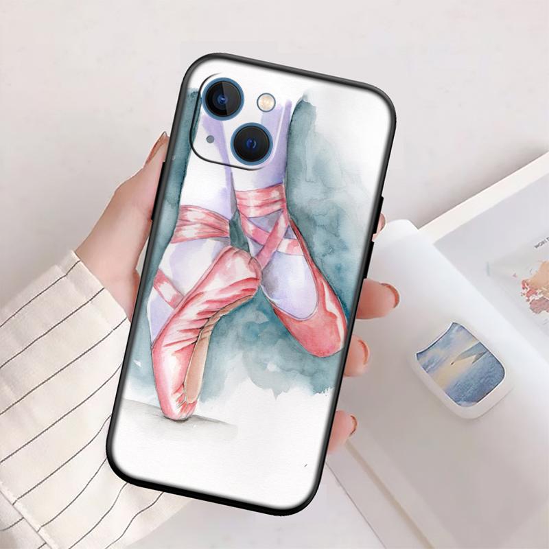 

BH6 Ballet sneaker Pointe Shoes Case for Samsung M06 M15 M16 M35 M55 M56 A36 A42 A50 A50S A51 A52 A32 A33 A05 A05S A06 A16 A20 Galaxy M55