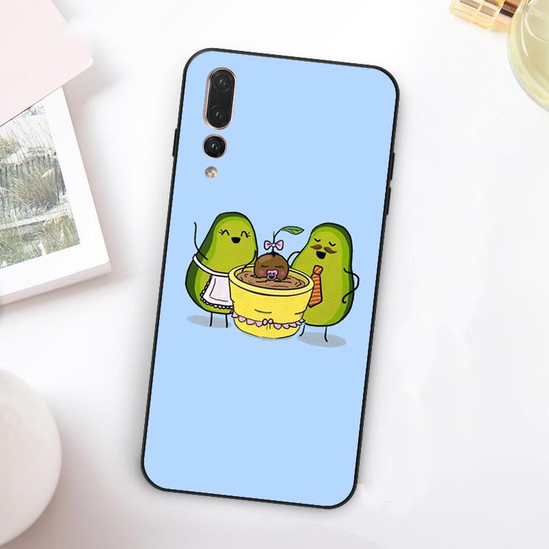 Cute Avocado For Huawei Nova 5T 9 10 SE 7i 8i 11i 12i Y73 Y90 Y70 Y72 Y61 Y91 Y60 P20 P40 P30 Lite Case