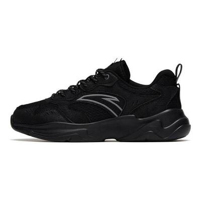 Classic Slip Resistant, Abrasion Resistant, Lightweight Low Top Sports Casual Shoes Women's Black 922328815-3