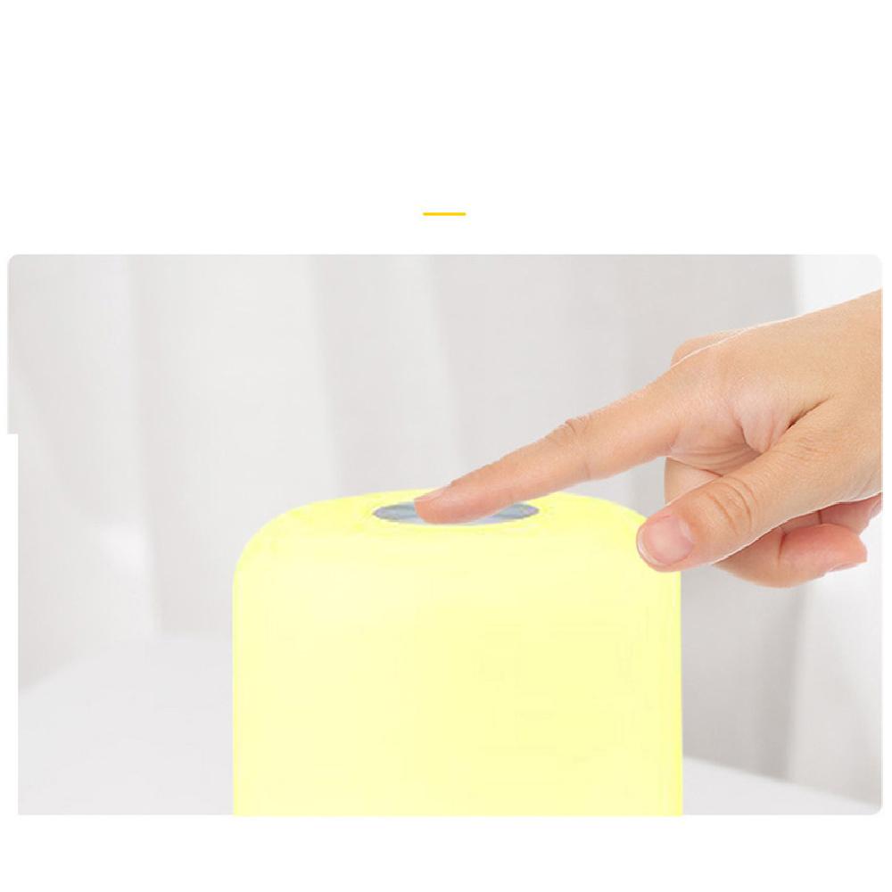 Tischlampe Touchsensor Nachttischlampe Farbwechsel RGB & Dimmbares Warmweißes Licht Nachtlicht für Schlafzimmer, Wohnzimmer und Büro