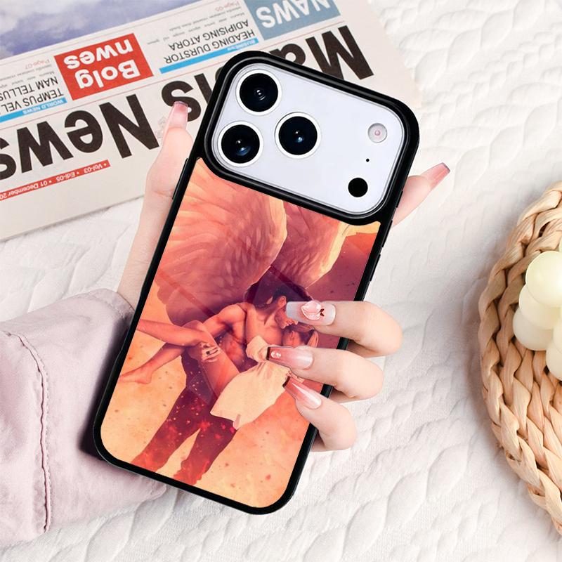 American TV Series Lucifer Angel Phone Case For IPhone 17 16e 15 14 13 12 11 Pro Max Air Mini Soft Protective Cover