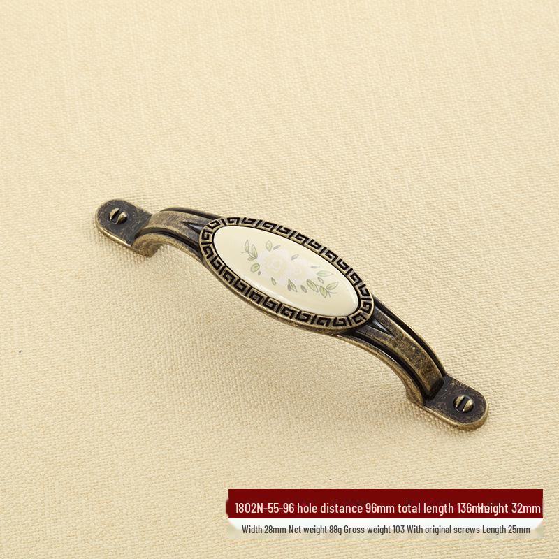 

Ручка из цинкового сплава в европейском стиле для шкафов и дверей гардероба под старину