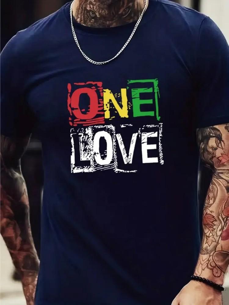 Bob Marley One Love TShirt Reggae Jamaica Rasta Tee Unisex Unisex Gift Unisex Top S